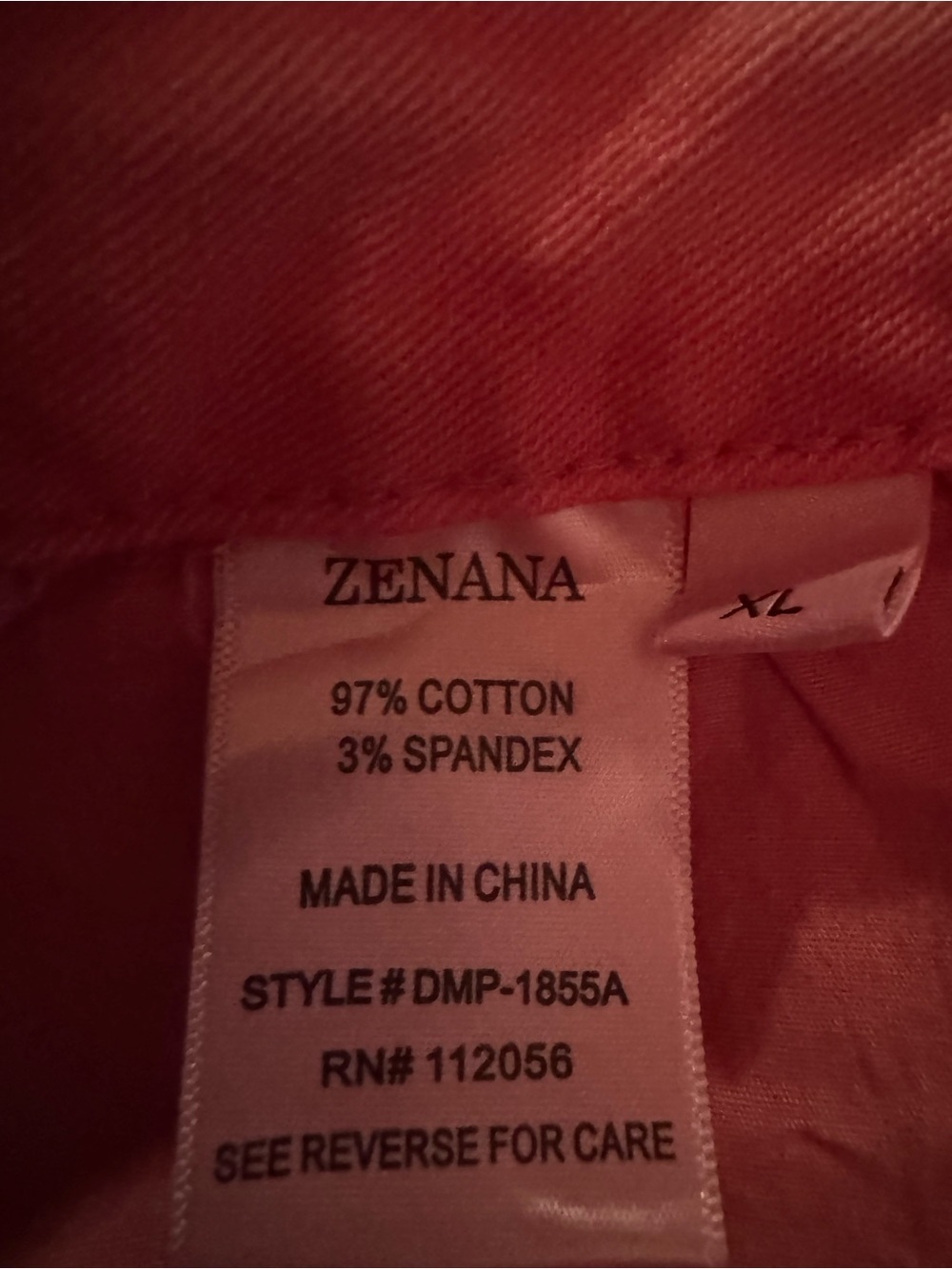 Zenana Coral Pink Frayed Hem Jeans - Picture 5 of 8